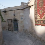 Street view, outside the front door.
