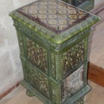 This is one of three sobas (coal stoves) we'll be using to heat the house this winter.  Note to self:  order two tons of coal.