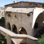 Taken from one of the terraces:  the mosque next door.