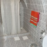 Another bathroom--with a cheap, quality Ralph Lauren towel from the Nevsehir market!